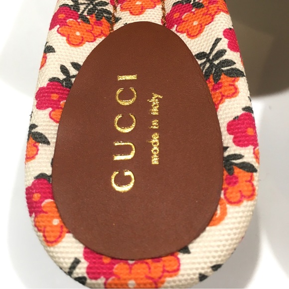 GUCCI INTERLOCKING G RAFFIA HEELED SLIDES -WOMEN’S US 8.5 -NEW - Picture 9 of 11
